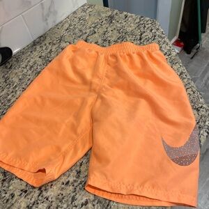 Nike Swimsuit (Kids Large) neon orange